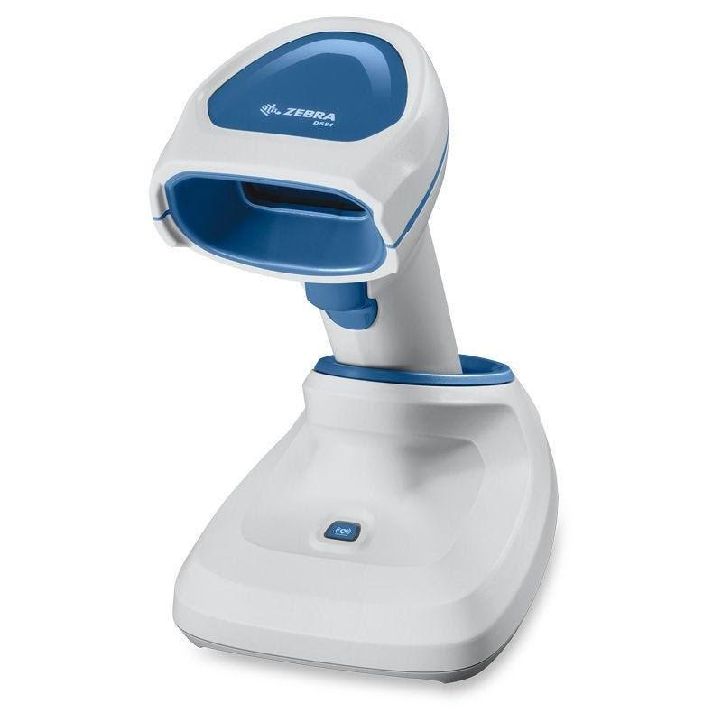 Zebra DS8178, HC, 2D, SR, USB-Kit, Präsentation Cradle, Klebeklettverschluss, weiß