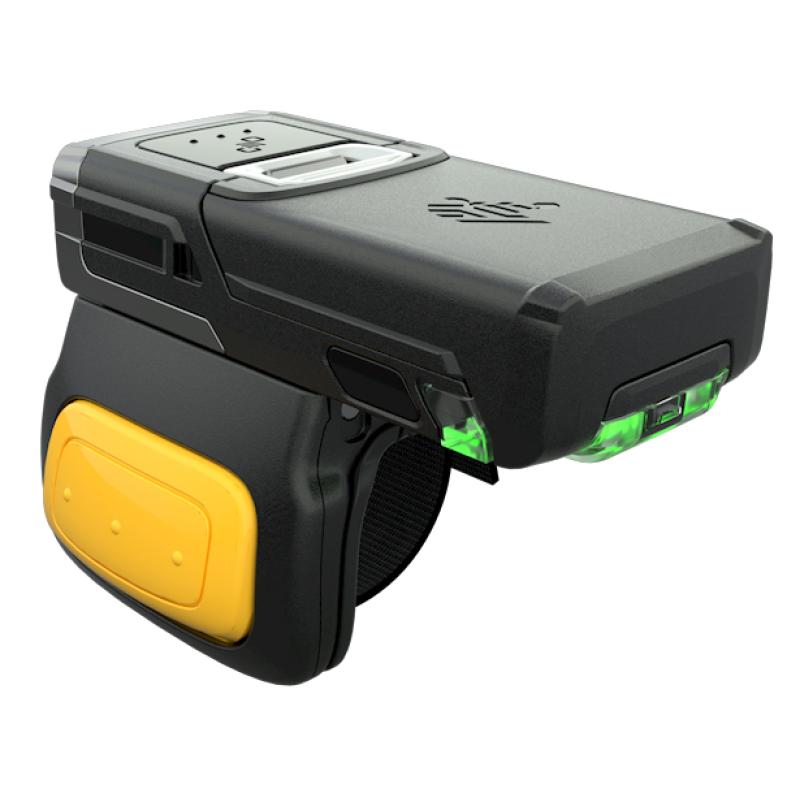 Zebra RS5100, einseitig, 2D, SE4710, USB, BT, erweiterter Akku, schwarz, silber