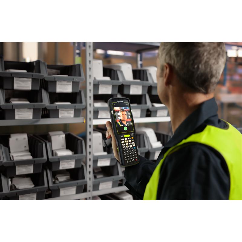 Zebra MC3400 Full Featured, 2D, ER, SE58, Num., IST, hot-swap, USB-C, BT, WLAN, NFC, Android