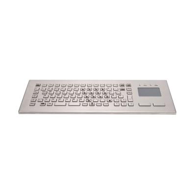 Tastatur InduSteel® Steel 084 FIT Touch TKV-084-FIT-TOUCH-IP65-MGEH-USB-DE IP65