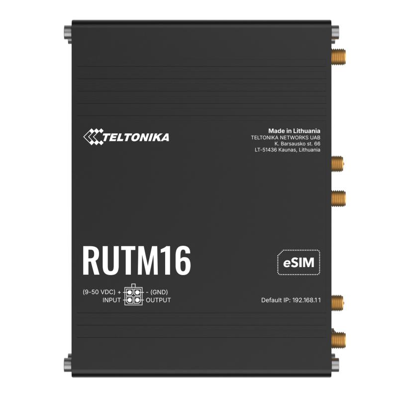 Teltonika RUTM16 CAT 6 LTE-Router