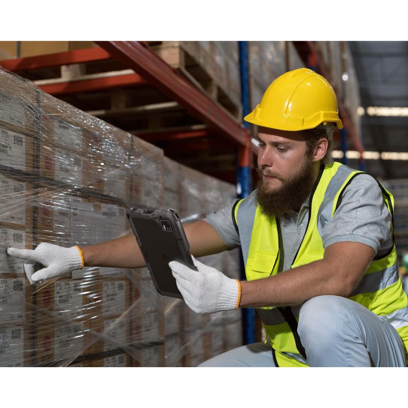 Zebra ET401, 2D, SR500, 8'', GPS, 6/64, USB-C, BT, WLAN, eSIM, 5G, NFC, Android