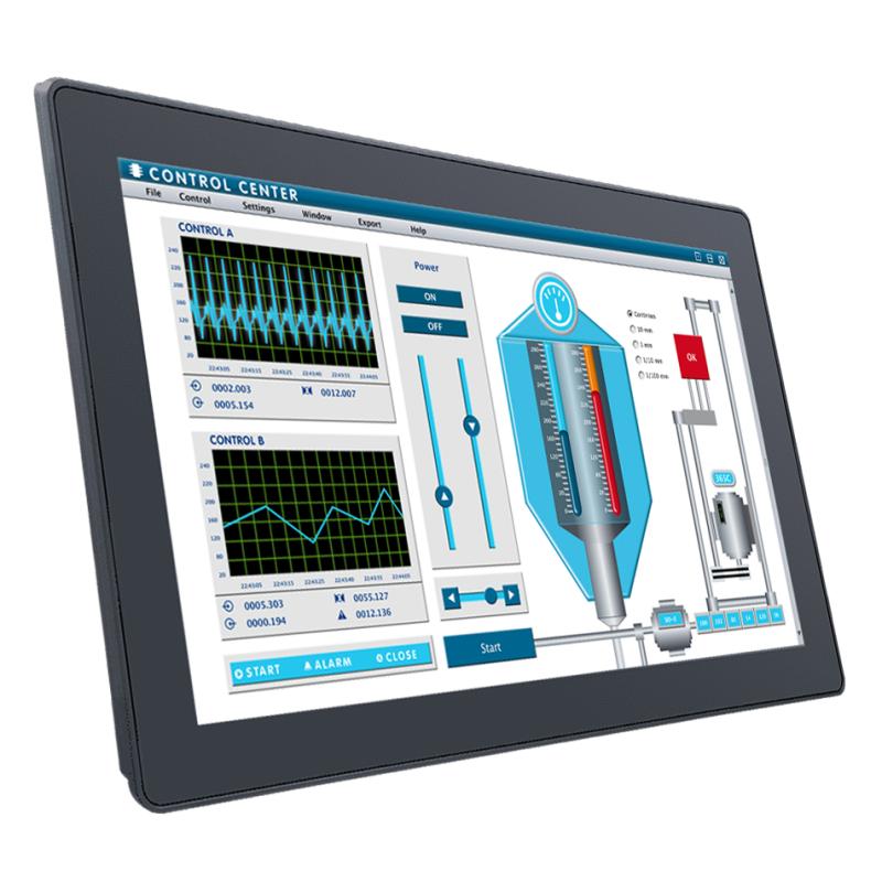 Panelmaster 1502, 15.6" Panel PC, kapazitiver Touch, Core i3-N305, 16GB RAM, 256GB SSD