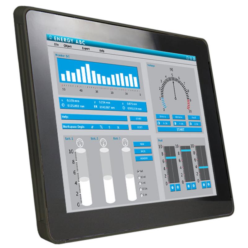 Panelmaster 1214, 12.1" Panel PC, Atom x7835RE, 8GB, 128GB SSD