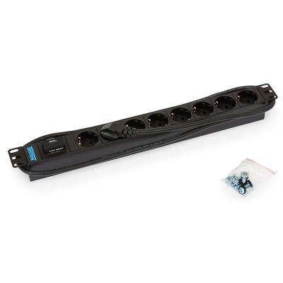 19" Steckdosenleiste mit &Uuml;SS 8 max 16A