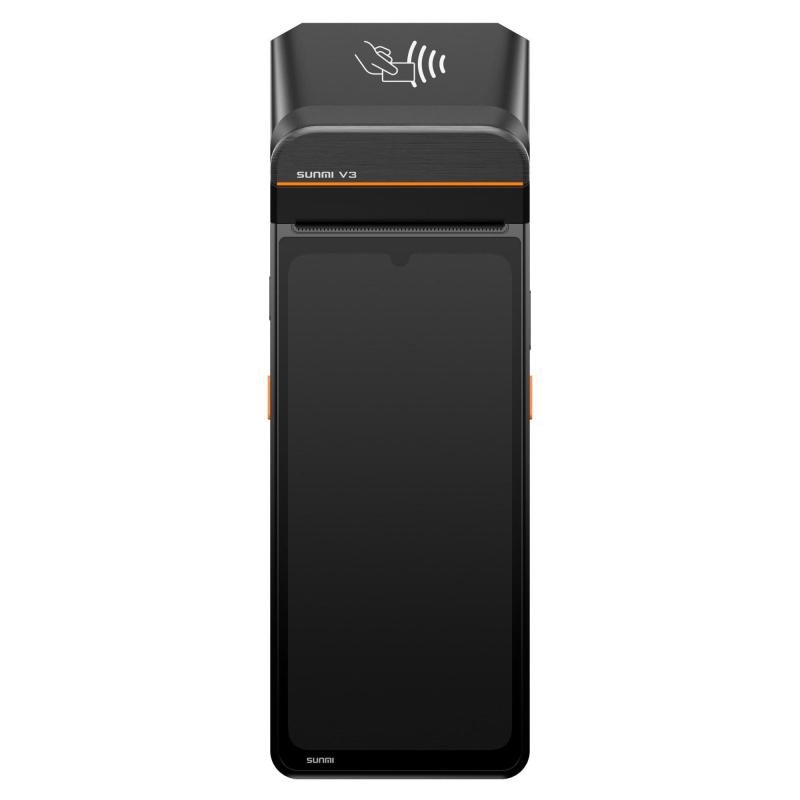 Sunmi V3 PLUS, 2D, A14 GMS EDLA, USB-C, BT, WLAN, eSIM, 4G, NFC