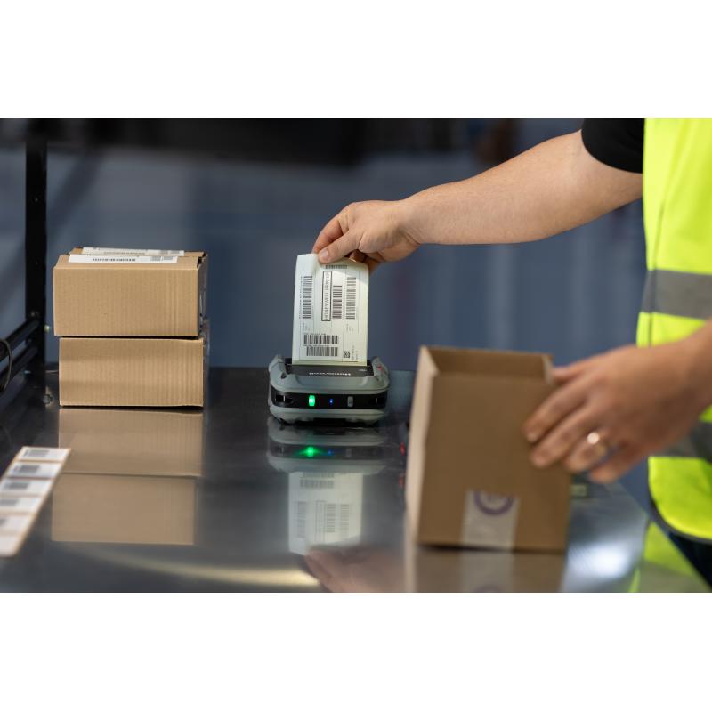 Honeywell RP4 Mobiler Etikettendrucker, 203 dpi, BT, WLAN, USB, Linerless