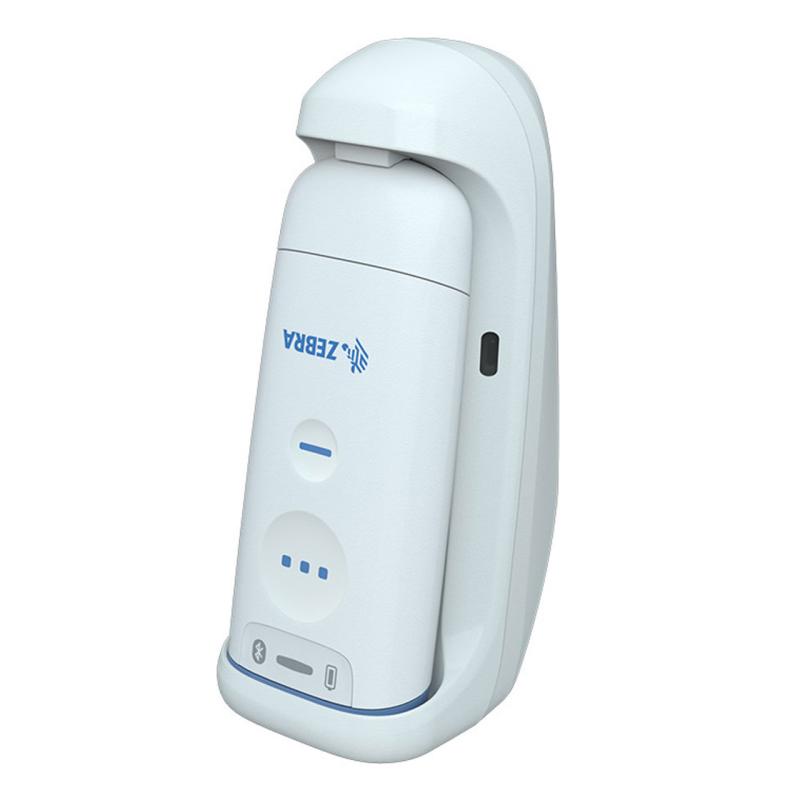 Zebra CS6080-HC, BT, 2D, BT (5.0), Kit (USB), wei&szlig;, inkl. Cradle, Halsschlaufe