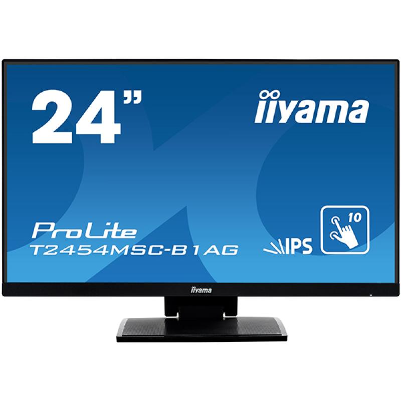 iiyama ProLite T2454MSC-B2AG, 23,6", Projected Capacitive, Multi Touch, Antiglare, Full HD, schwarz
