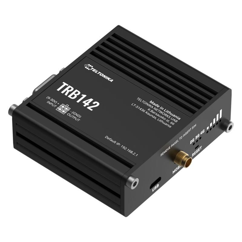 Teltonika TRB142 Industrial 4G LTE RS232 Gateway