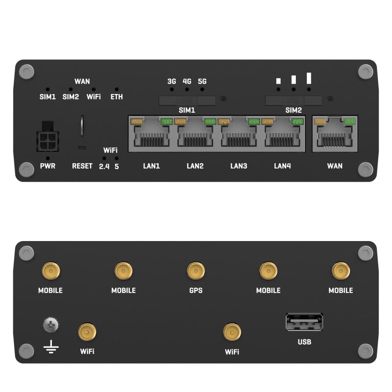 Teltonika RUTX50 Industrial Cellular Router 5G mit eSIM