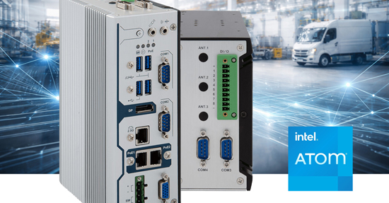 PicoSYS 2520: lüfterloser Embedded Vehicle PC mit Intel Atom x6425RE für Flotten, Transport und Industrie